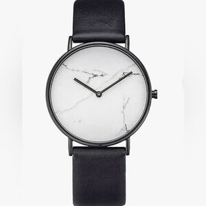 New The Horse The Stone Dial Watch - Black/White Marble